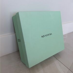 Aquazzura Large Shoe Box with Logo Pineapple Tissue Paper PRICED TO SELL!